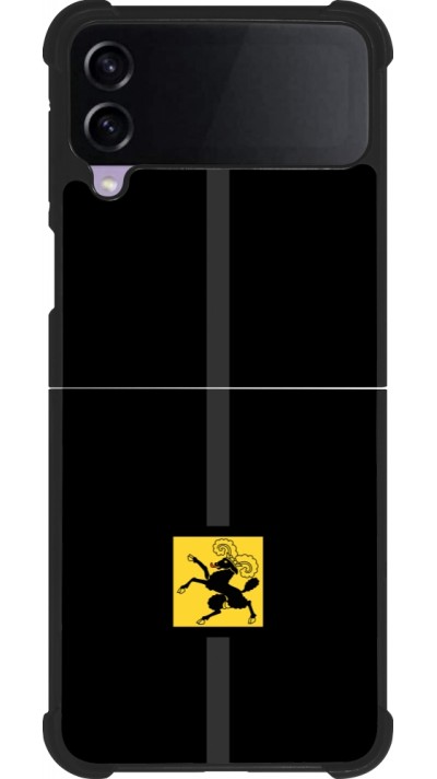 Samsung Galaxy Z Flip3 5G Case Hülle - Silikon schwarz Kanton SH schwarz