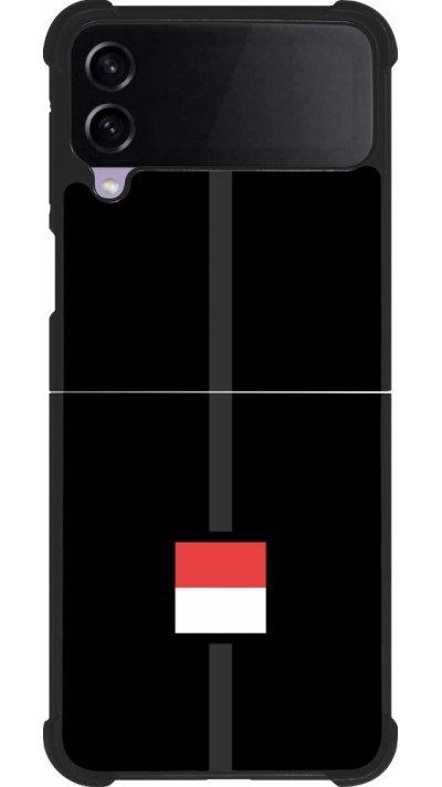 Samsung Galaxy Z Flip3 5G Case Hülle - Silikon schwarz Kanton SO schwarz