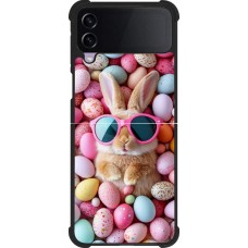 Samsung Galaxy Z Flip3 5G Case Hülle - Silikon schwarz Easter 2026 Rabbit fun