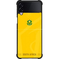 Samsung Galaxy Z Flip3 5G Case Hülle - Silikon schwarz Südafrika 2026 personalisierbares Fussballtrikot