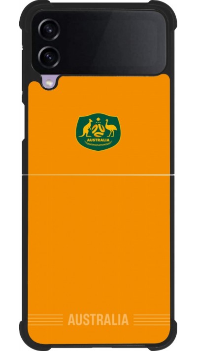 Samsung Galaxy Z Flip3 5G Case Hülle - Silikon schwarz Australien 2026 personalisierbares Fussballtrikot