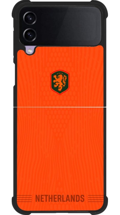 Samsung Galaxy Z Flip3 5G Case Hülle - Silikon schwarz Niederlande 2026 personalisierbares Fussballtrikot