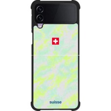 Samsung Galaxy Z Flip3 5G Case Hülle - Silikon schwarz Schweiz Away 2026 personalisierbares Fussballtrikot