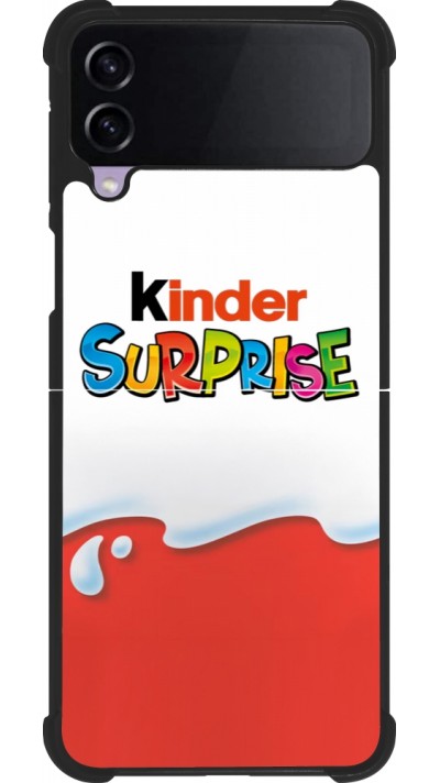 Samsung Galaxy Z Flip3 5G Case Hülle - Silikon schwarz Kinder Surprise