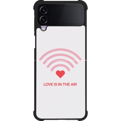 Samsung Galaxy Z Flip3 5G Case Hülle - Silikon schwarz Saint Valentines Day 26 Love is in the air