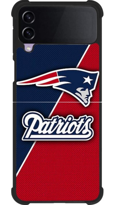 Samsung Galaxy Z Flip3 5G Case Hülle - Silikon schwarz Super Bowl 26 Patriots 1