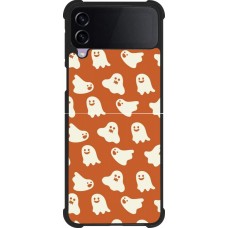 Coque Samsung Galaxy Z Flip4 - Silicone rigide noir Autumn 2024 mini ghosts