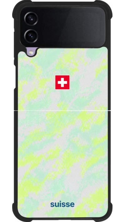 Samsung Galaxy Z Flip4 Case Hülle - Silikon schwarz Schweiz Away 2026 personalisierbares Fussballtrikot