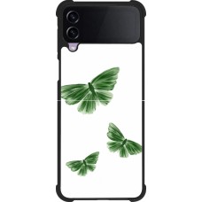 Samsung Galaxy Z Flip4 Case Hülle - Silikon schwarz Butterflies Spring 2026