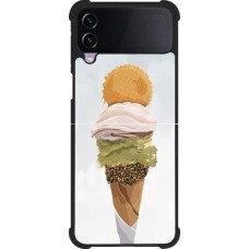 Samsung Galaxy Z Flip4 Case Hülle - Silikon schwarz Summer 2025 Cornet