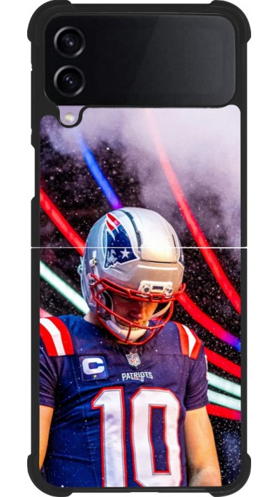 Samsung Galaxy Z Flip4 Case Hülle - Silikon schwarz Super Bowl 26 Patriots 3