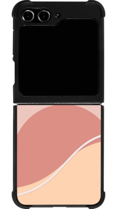 Coque Samsung Galaxy Z Flip5 - Silicone rigide noir Autumn 22 abstract sunrise