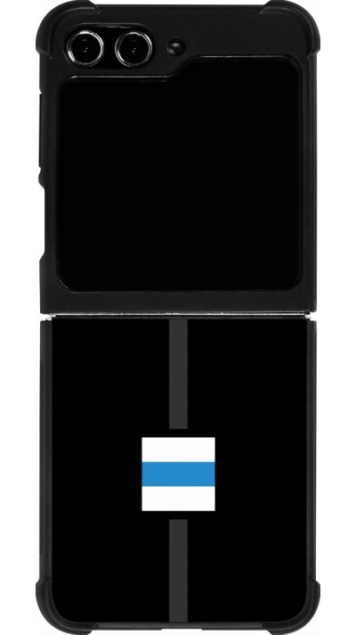 Coque Samsung Galaxy Z Flip5 - Silicone rigide noir Canton ZG noir