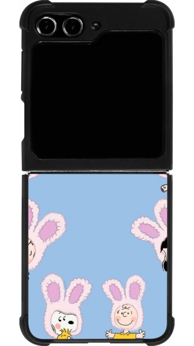Samsung Galaxy Z Flip5 Case Hülle - Silikon schwarz Easter 2026 Snoopy
