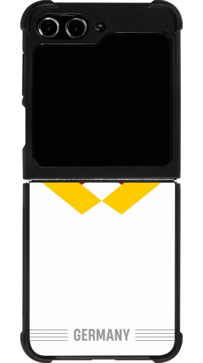 Samsung Galaxy Z Flip5 Case Hülle - Silikon schwarz Deutschland 2026 personalisierbares Fussballtrikot