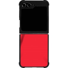 Samsung Galaxy Z Flip5 Case Hülle - Silikon schwarz Südkorea 2022 personalisierbares Fussballtrikot