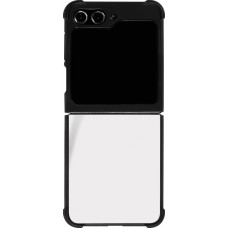 Samsung Galaxy Z Flip5 Case Hülle - Silikon schwarz Polen 2022 personalisierbares Fussballtrikot