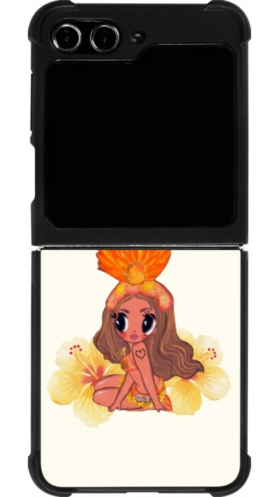 Samsung Galaxy Z Flip5 Case Hülle - Silikon schwarz Karol G Tropicoqueta