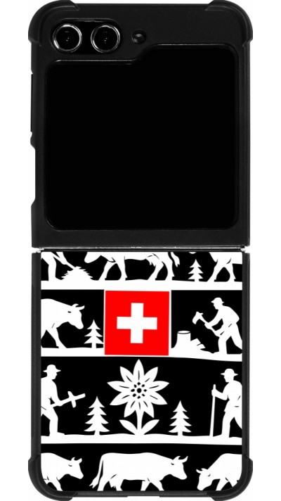 Samsung Galaxy Z Flip5 Case Hülle - Silikon schwarz Poya Schweiz 1 schwarz