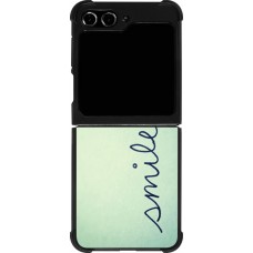 Samsung Galaxy Z Flip5 Case Hülle - Silikon schwarz Smile