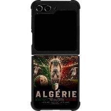 Samsung Galaxy Z Flip5 Case Hülle - Silikon schwarz Fussball Algerien splash 2026