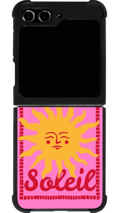 Samsung Galaxy Z Flip5 Case Hülle - Silikon schwarz Sun sun 2026