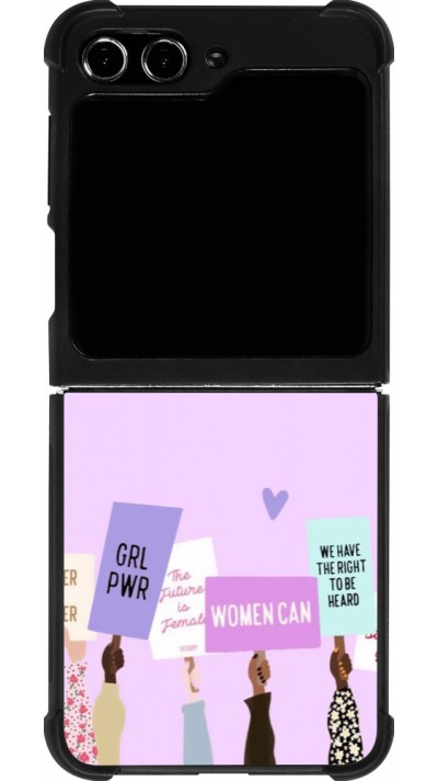 Samsung Galaxy Z Flip5 Case Hülle - Silikon schwarz Womens day 2026 9