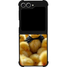 Samsung Galaxy Z Flip6 Case Hülle - Silikon schwarz Easter 2026 Chicken Batman