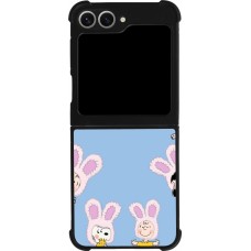 Samsung Galaxy Z Flip6 Case Hülle - Silikon schwarz Easter 2026 Snoopy