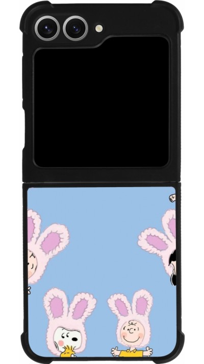Samsung Galaxy Z Flip6 Case Hülle - Silikon schwarz Easter 2026 Snoopy