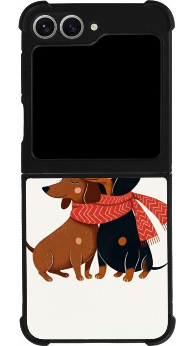 Samsung Galaxy Z Flip6 Case Hülle - Silikon schwarz Saint Valentines Day 26 Happy Valentine