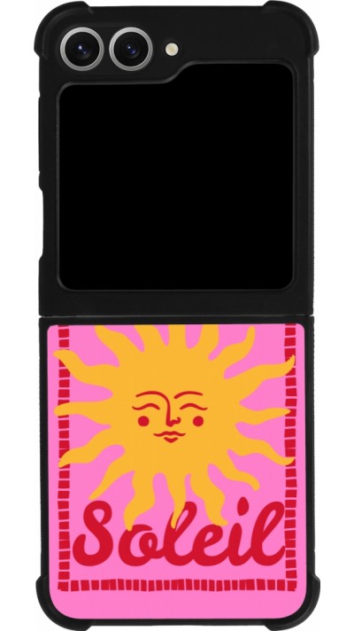 Samsung Galaxy Z Flip6 Case Hülle - Silikon schwarz Sun sun 2026