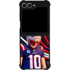 Samsung Galaxy Z Flip6 Case Hülle - Silikon schwarz Super Bowl 26 Patriots 3