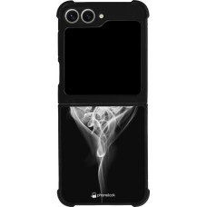 Samsung Galaxy Z Flip6 Case Hülle - Silikon schwarz Valentine 2022 Black Smoke
