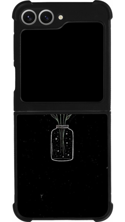 Samsung Galaxy Z Flip6 Case Hülle - Silikon schwarz Vase black