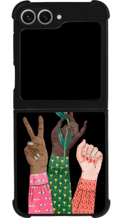 Samsung Galaxy Z Flip6 Case Hülle - Silikon schwarz Womens day 2026 2