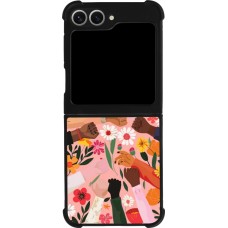 Samsung Galaxy Z Flip6 Case Hülle - Silikon schwarz Womens day 2026 8