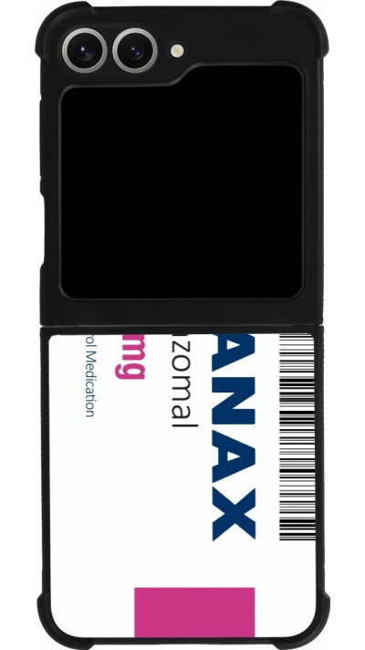 Samsung Galaxy Z Flip6 Case Hülle - Silikon schwarz Xanax Alprazolam 2025