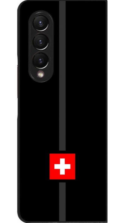 Coque Samsung Galaxy Z Fold3 5G - Canton CH noir