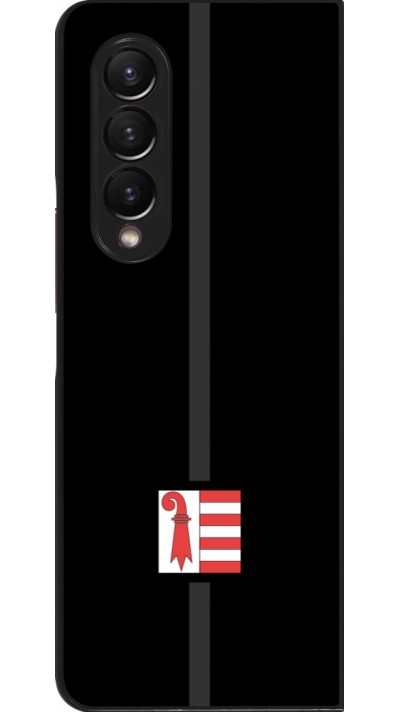 Coque Samsung Galaxy Z Fold3 5G - Canton JU noir
