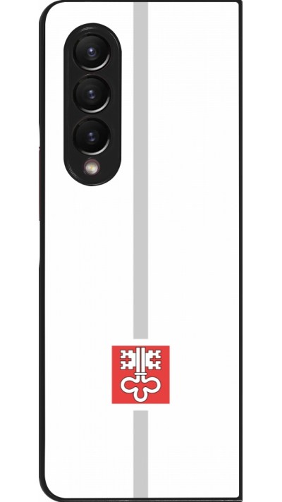 Coque Samsung Galaxy Z Fold3 5G - Canton NW blanc