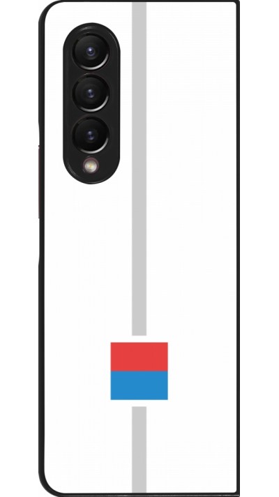 Coque Samsung Galaxy Z Fold3 5G - Canton TI blanc