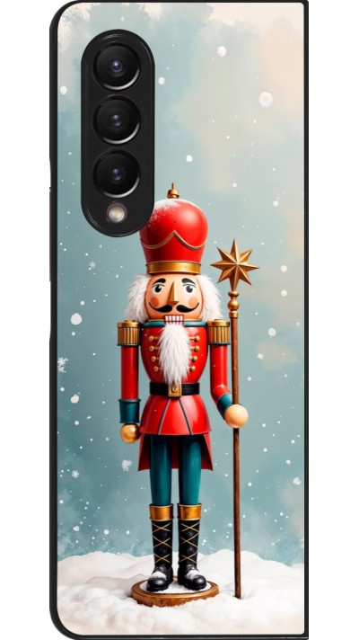 Samsung Galaxy Z Fold3 5G Case Hülle - Christmas 25 Nutcracker Snow