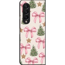 Samsung Galaxy Z Fold3 5G Case Hülle - Christmas 25 Vintage Ribbons