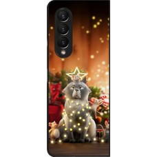 Samsung Galaxy Z Fold3 5G Case Hülle - Christmas 25 Xmas Cat