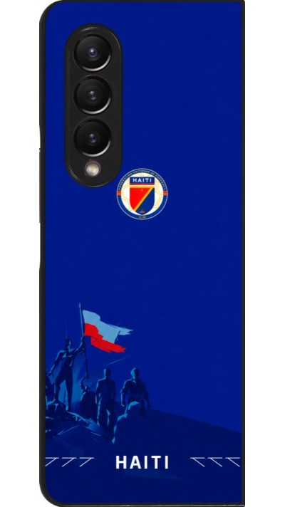 Samsung Galaxy Z Fold3 5G Case Hülle - Haiti 2026 personalisierbares Fussballtrikot