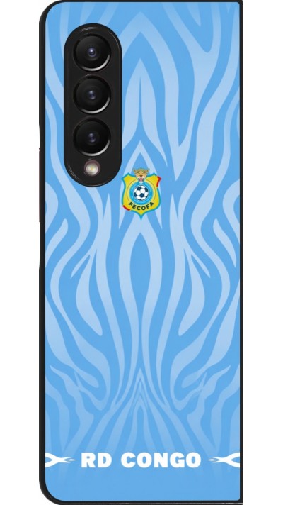 Samsung Galaxy Z Fold3 5G Case Hülle - Demokratische Republik Kongo 2026 personalisierbares Fussballtrikot