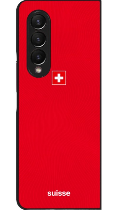 Samsung Galaxy Z Fold3 5G Case Hülle - Schweiz 2026 personalisierbares Fussballtrikot