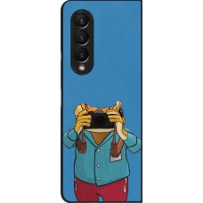 Samsung Galaxy Z Fold3 5G Case Hülle - Frog with camera DTMF