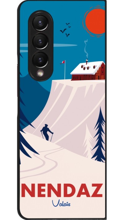 Samsung Galaxy Z Fold3 5G Case Hülle - Nendaz Cabane Ski